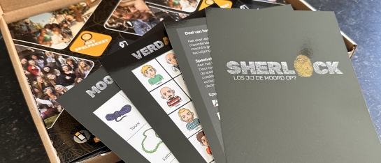 Sherlock spelpakket Spelpakket Sherlock per post