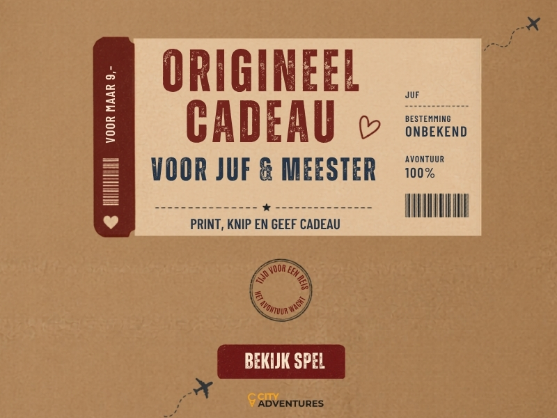 leuke afscheidscadeautjes juf of meester