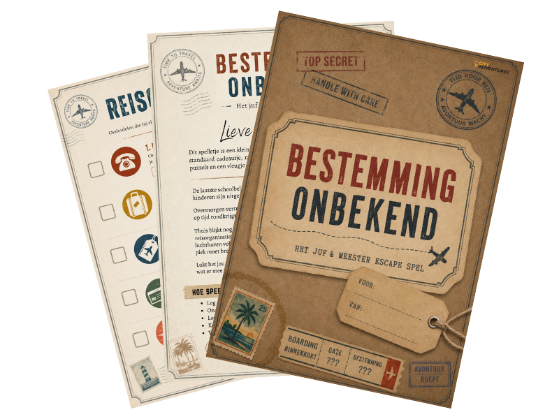 Bestelling escape spel