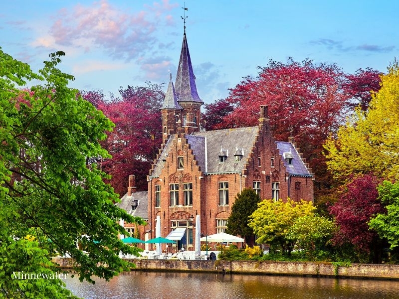 Minnewater in Brugge Meest gefotografeerde plekje in Brugge