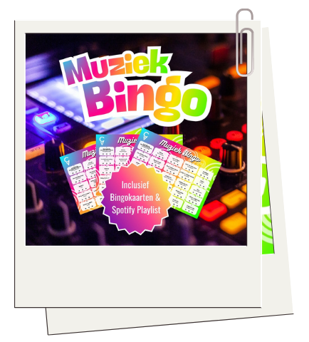 Incl Bingokaarten en Spotify playlist