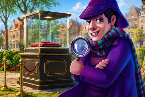 Kinderversie citygame Sherlock