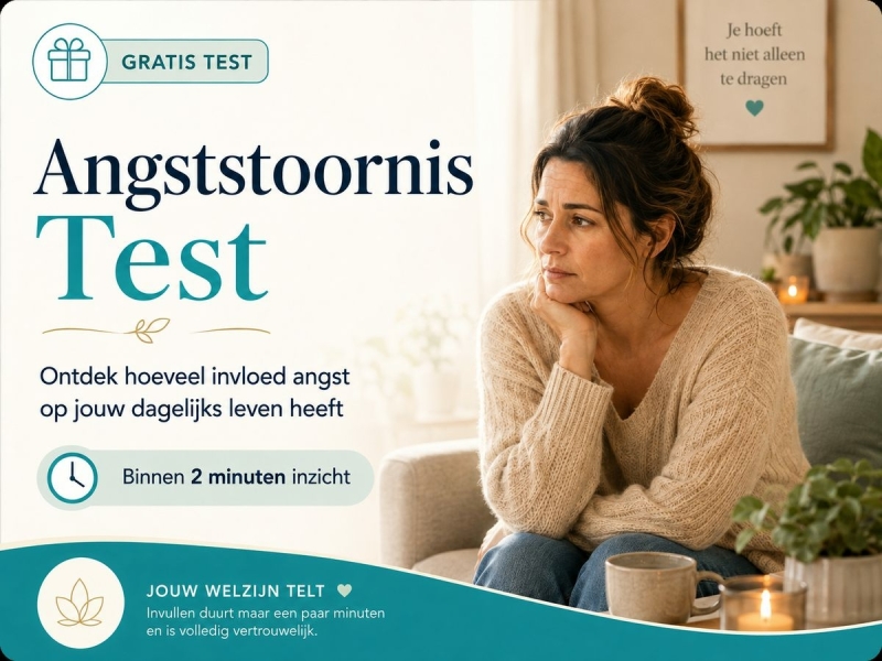 Angststoornis test Doe onze gratis angststoornis test