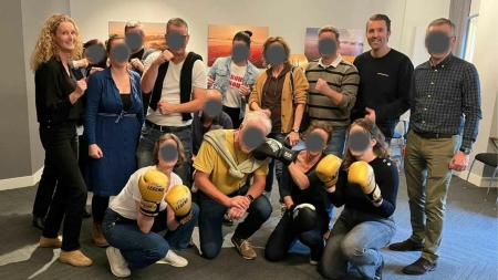 Boksen als teambuilding