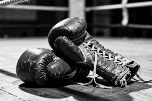 Bokshandschoenen voor bokstherapie