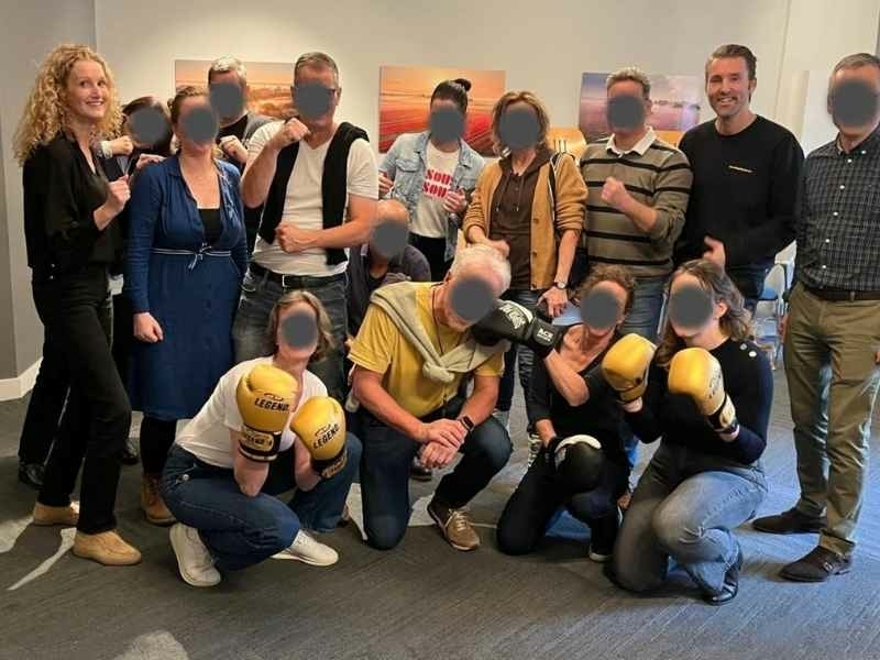Leiderschap onder druk met boksen