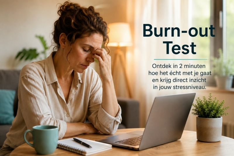Gratis burn-out test Doe de gratis burn-out test