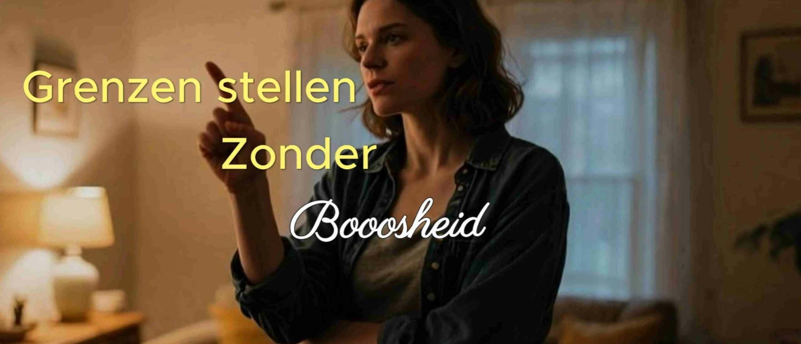 Grenzen stellen zonder boos te worden