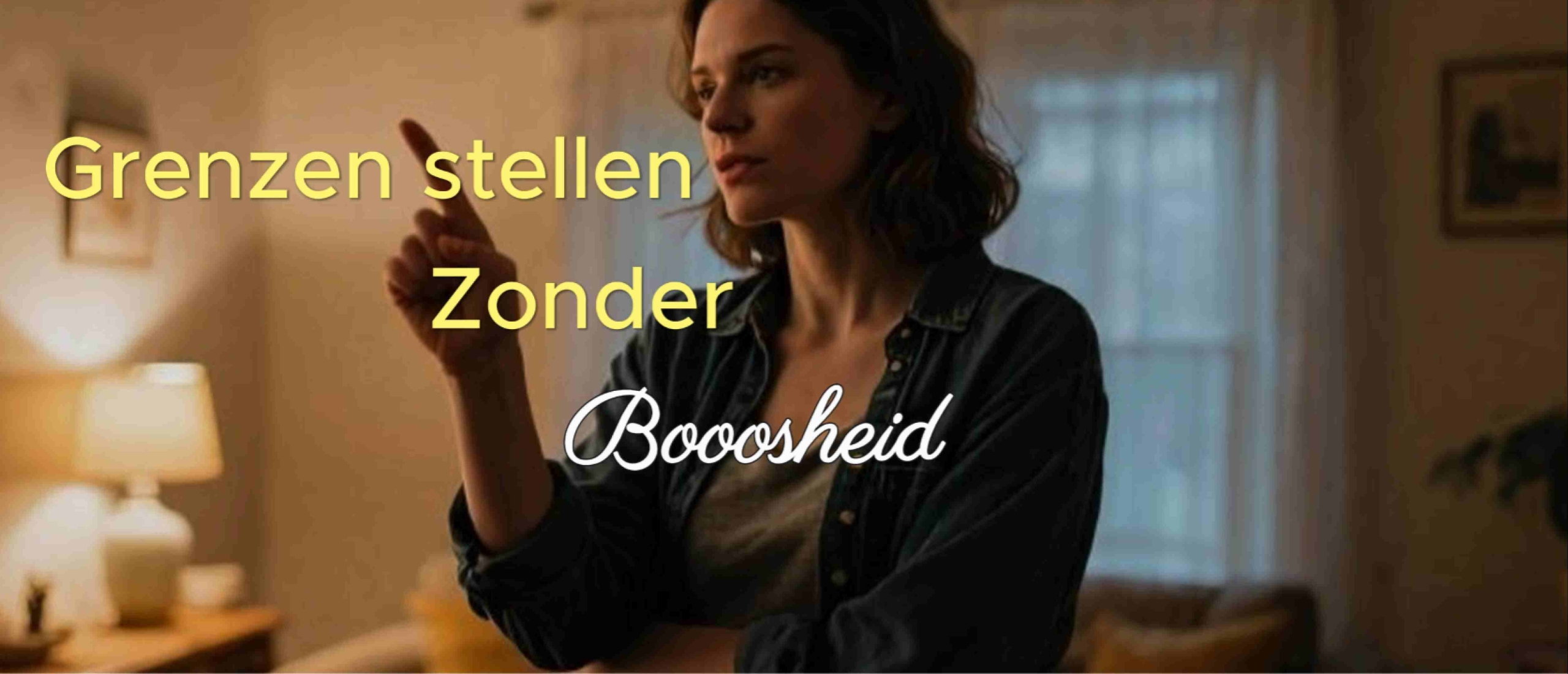 Grenzen stellen zonder boos te worden
