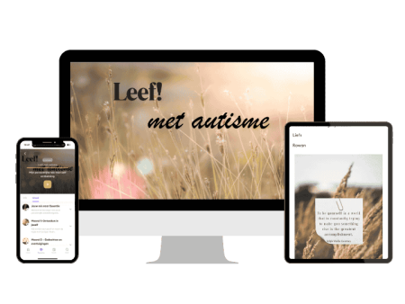 Een online programma die je helpt leven met Autisme