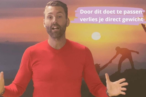 Uitleg hoe je direct gewicht kunt verliezen