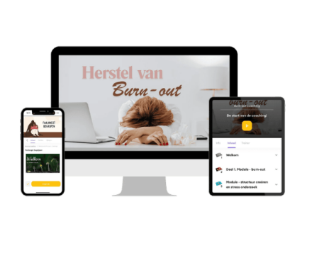 Online burn-out coaching Ons online burn-out coach programma