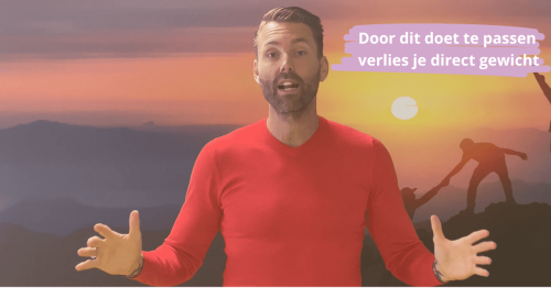 Een programma waar je afvalt en leert om niet meer aan te komen in gewicht