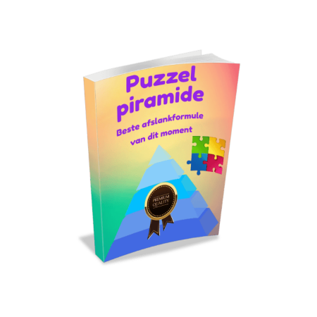 Puzzel piramide model