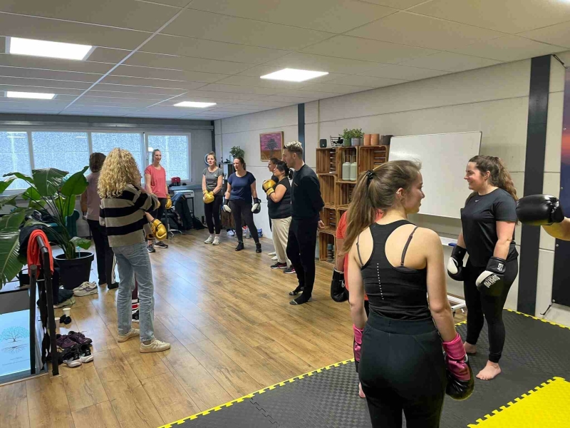 Stress in de zorg Stress in de Zorg: Grenzen Bewaken en Zelfzorg Leren via Boksworkshops