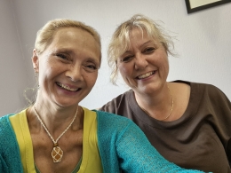 Brigitte Rijmers Wouda en Irma Weernink