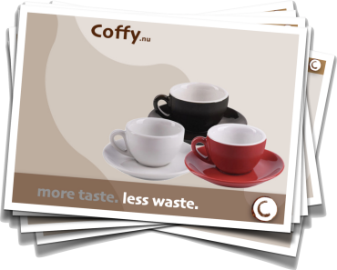 koffie-minder-afval-coffy-less-waste-stapel