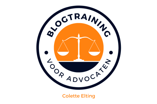 Blogtraining voor advocaten door Colette Elting