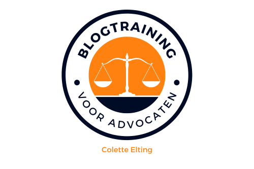 Blogtraining voor advocaten door Colette Elting