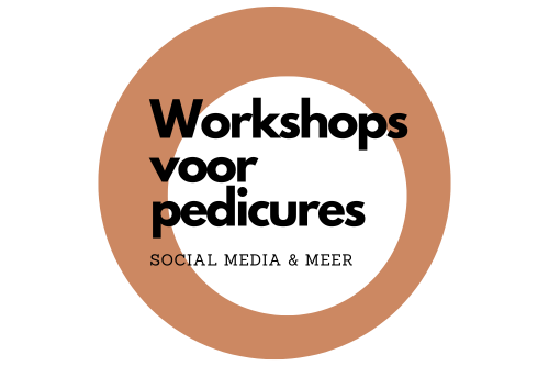 logo met tekst workshop voor pedicures