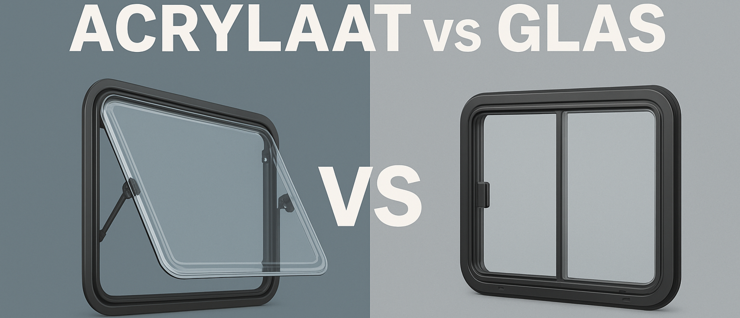 acrylaat-vs-glas acrylaat-vs-glas