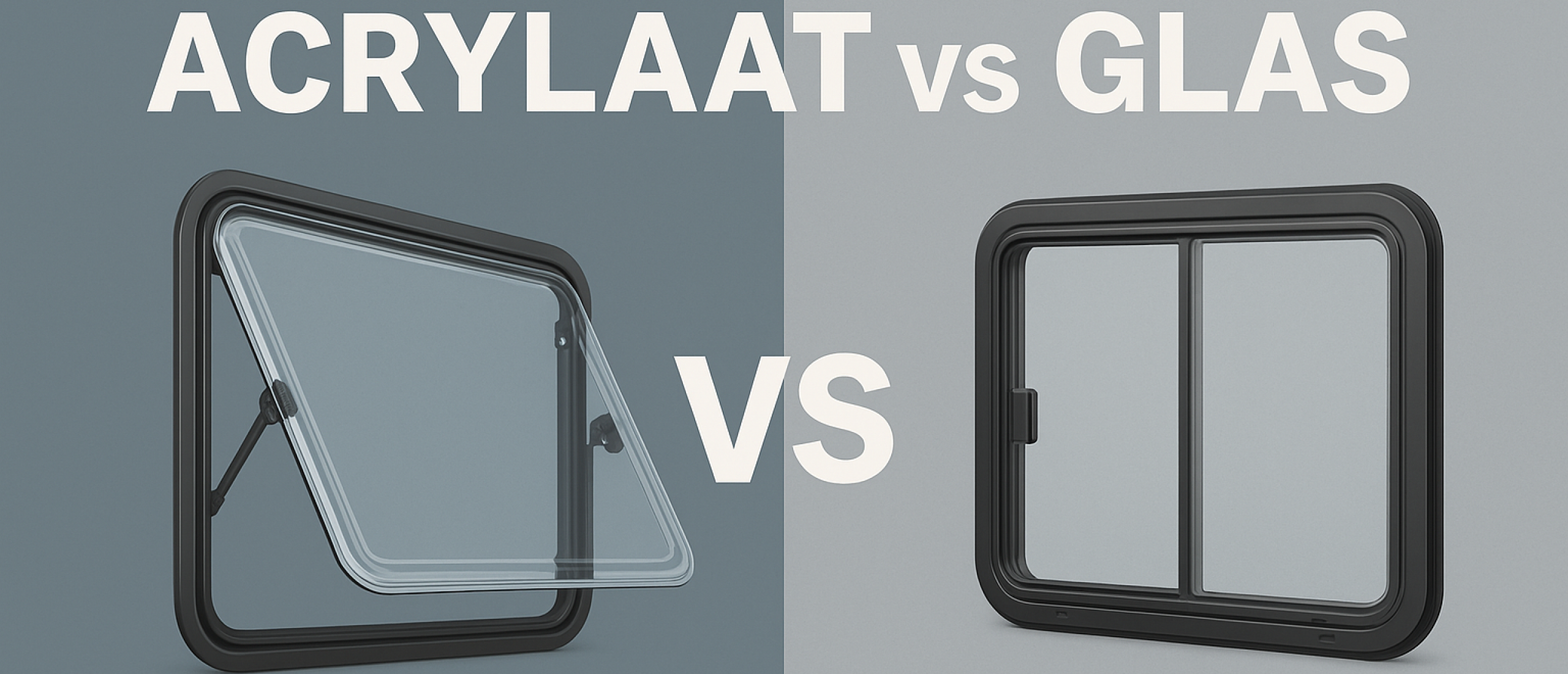 acrylaat-vs-glas