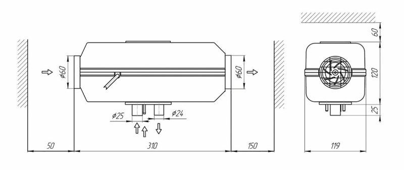 autoterm air 2d afmetingen