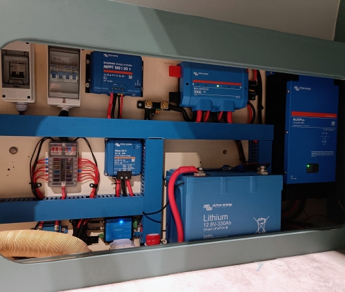 Victron installatie Victron installatie