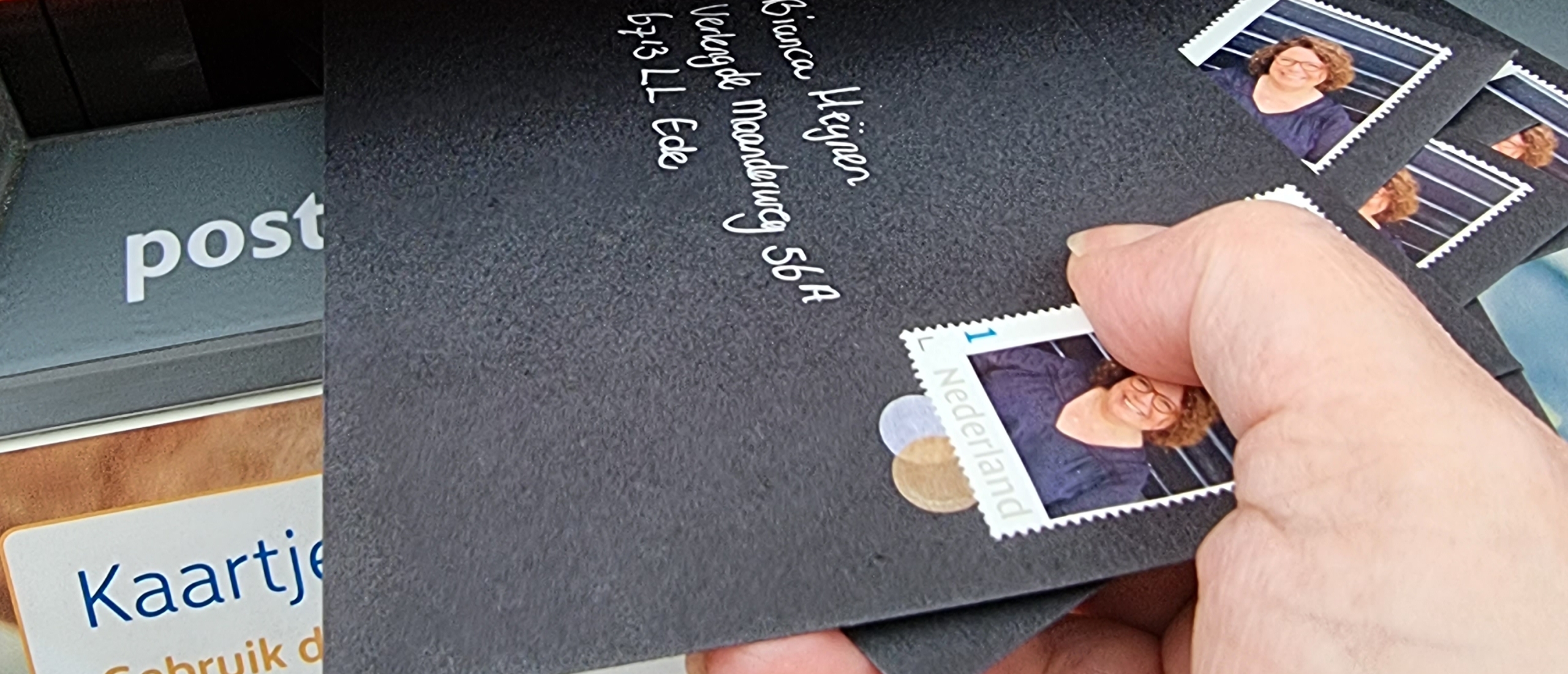 persoonlijke postzegel maken