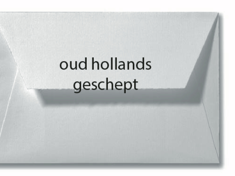 envelop oud hollands geschept