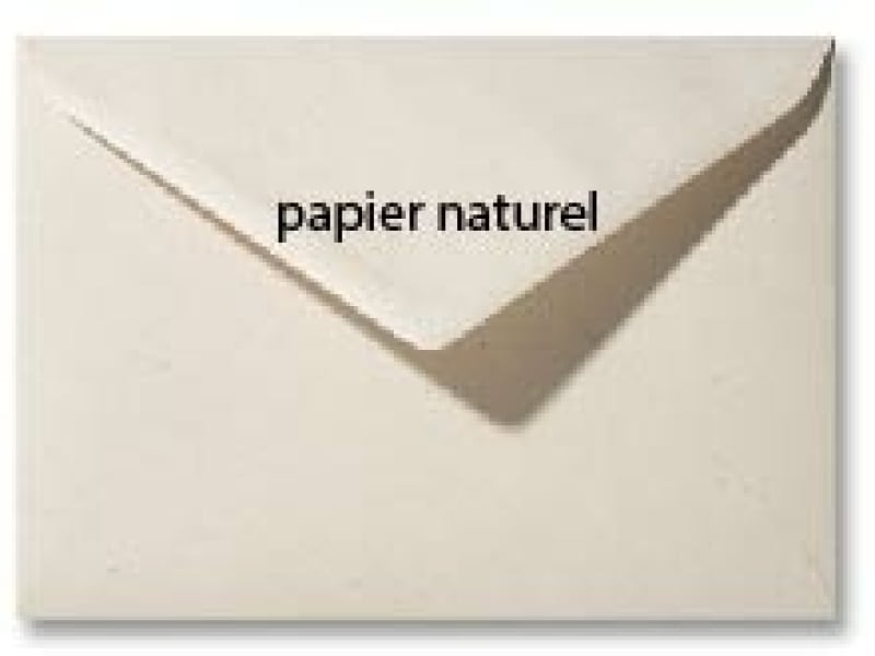 envelop papier naturel earth