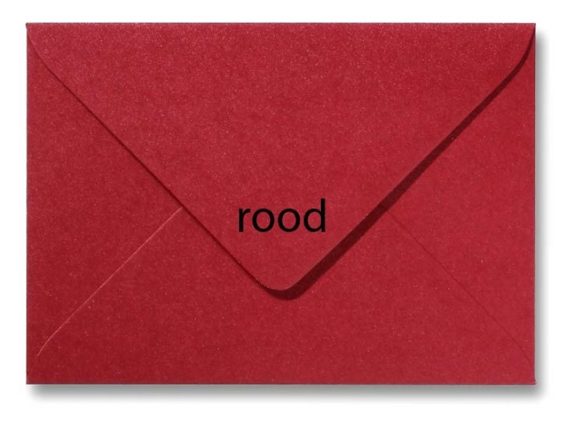 envelop metallic rood