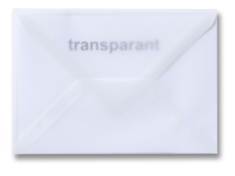 envelop transparant