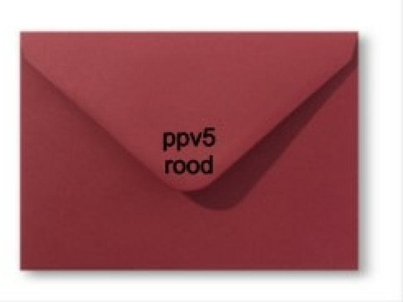 envelop vintage rood