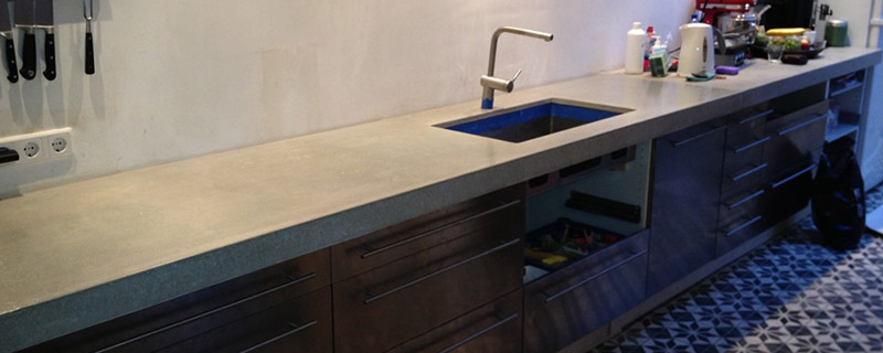 Making a concrete counter top – Tips & Tricks