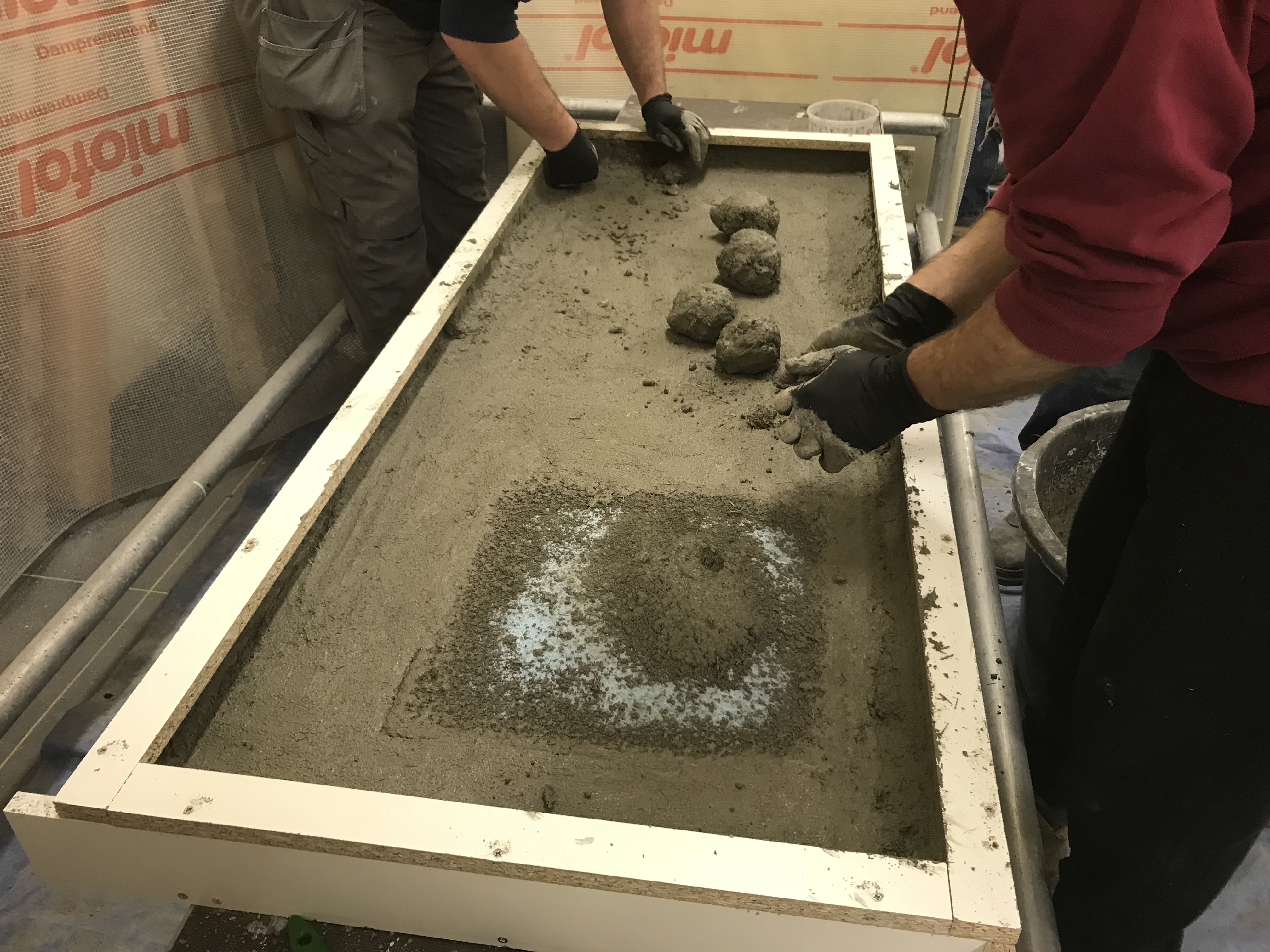 Four basic techniques for processing concrete