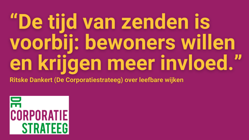 Zes trends voor leefbare wijken