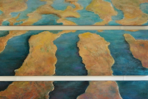 Anneke Dekkers schildert getij