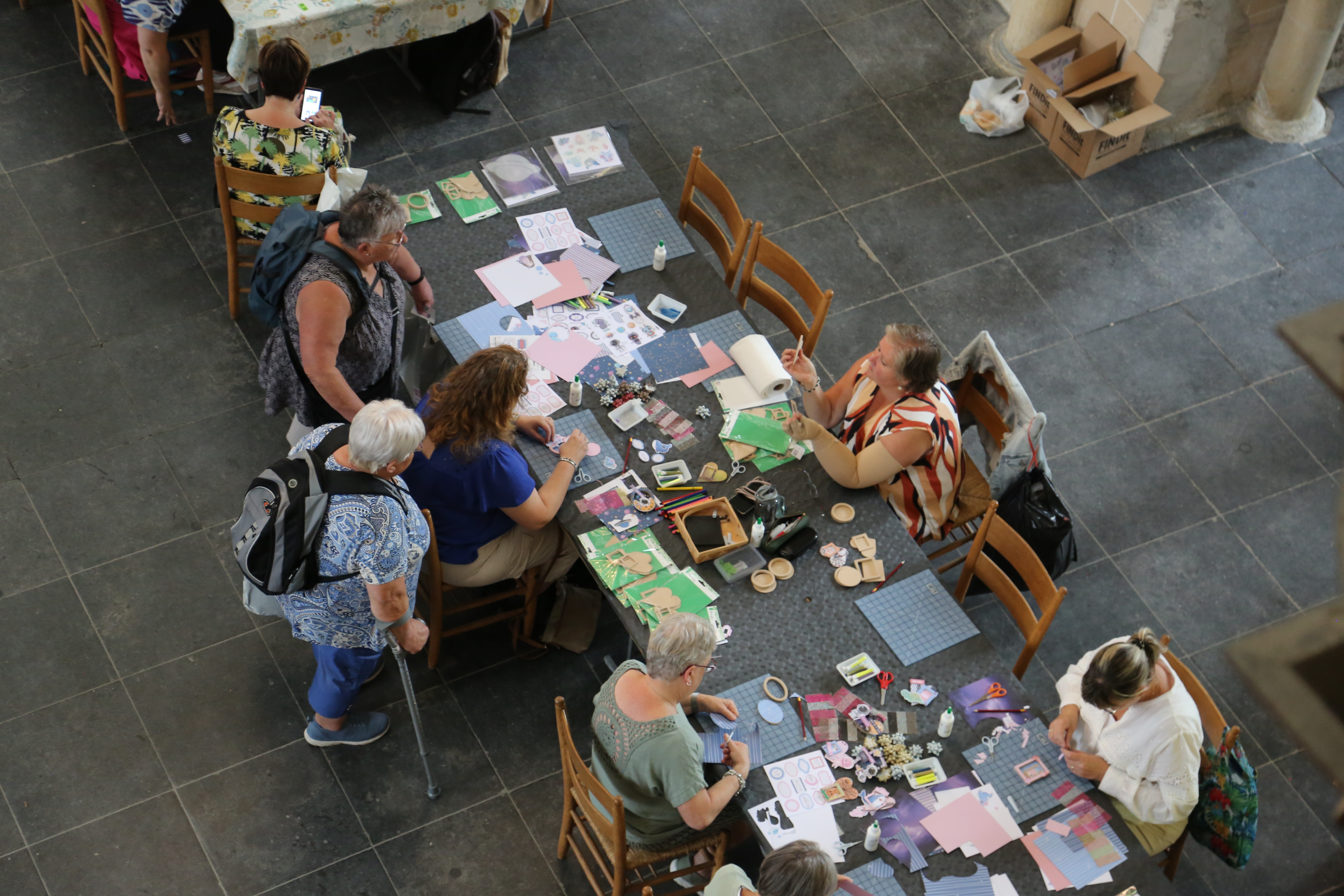 Samen creatief aan de slag in de Bovenkerk