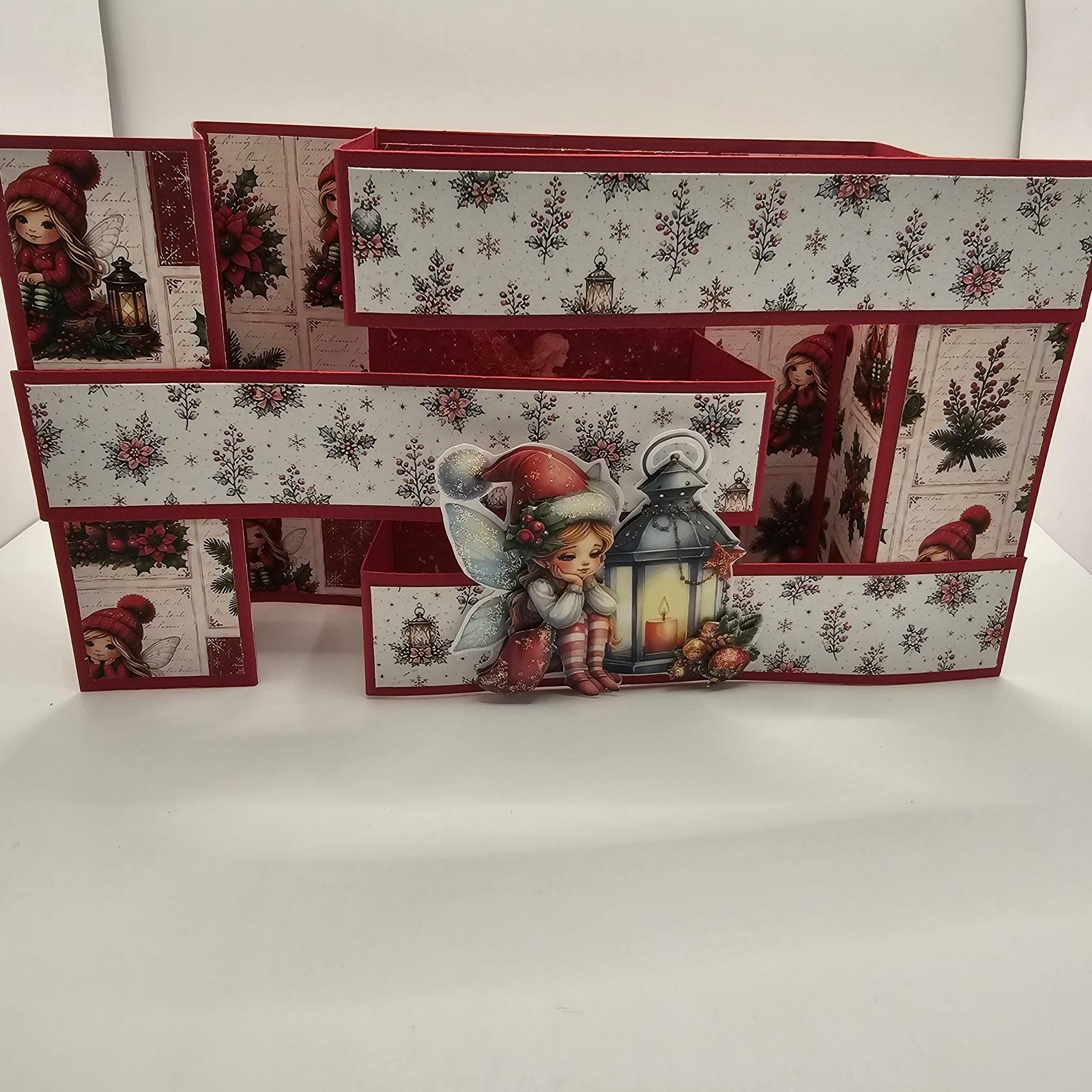 Fairy Christmas Triple Z Fold Kaart workshop tijdens Creaspektakel
