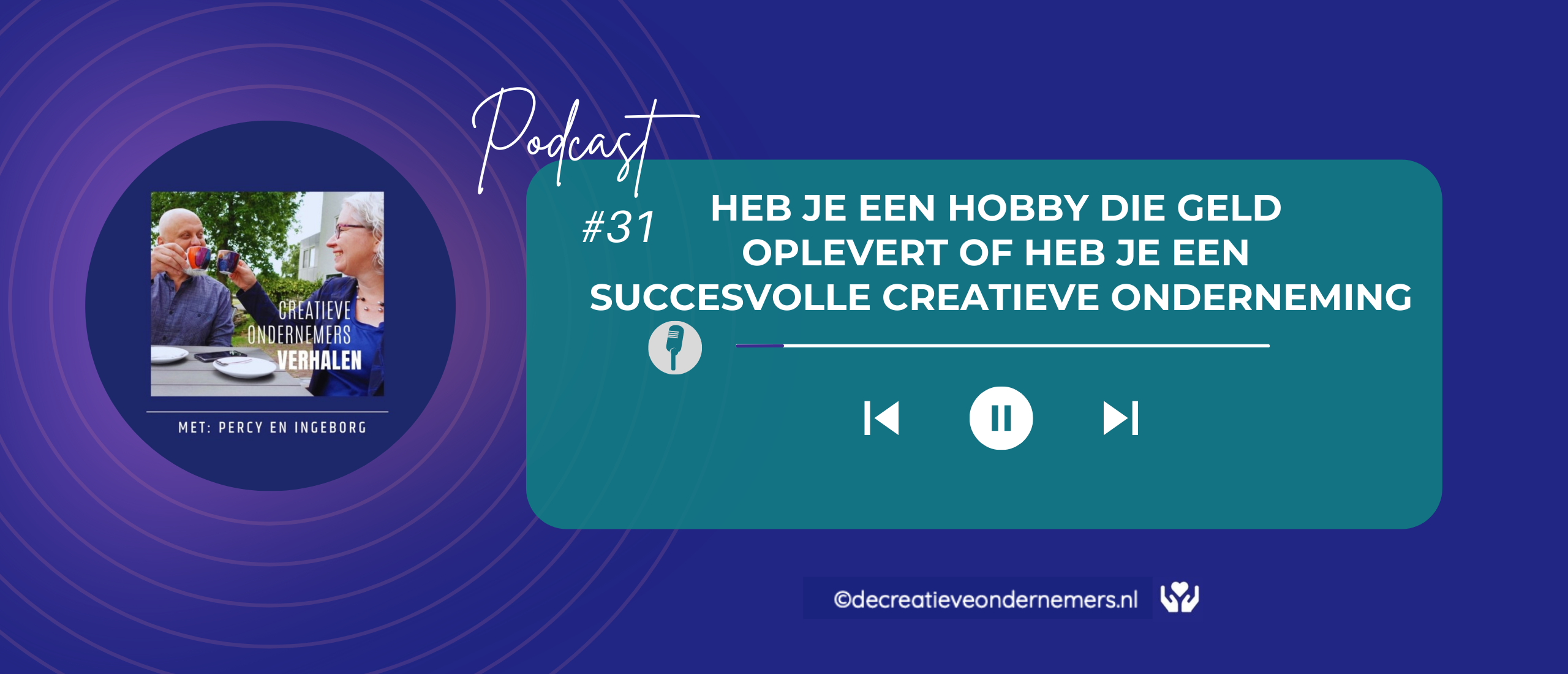 # 31 Heb je een hobby die geld op levert of heb je een succesvolle creatieve onderneming