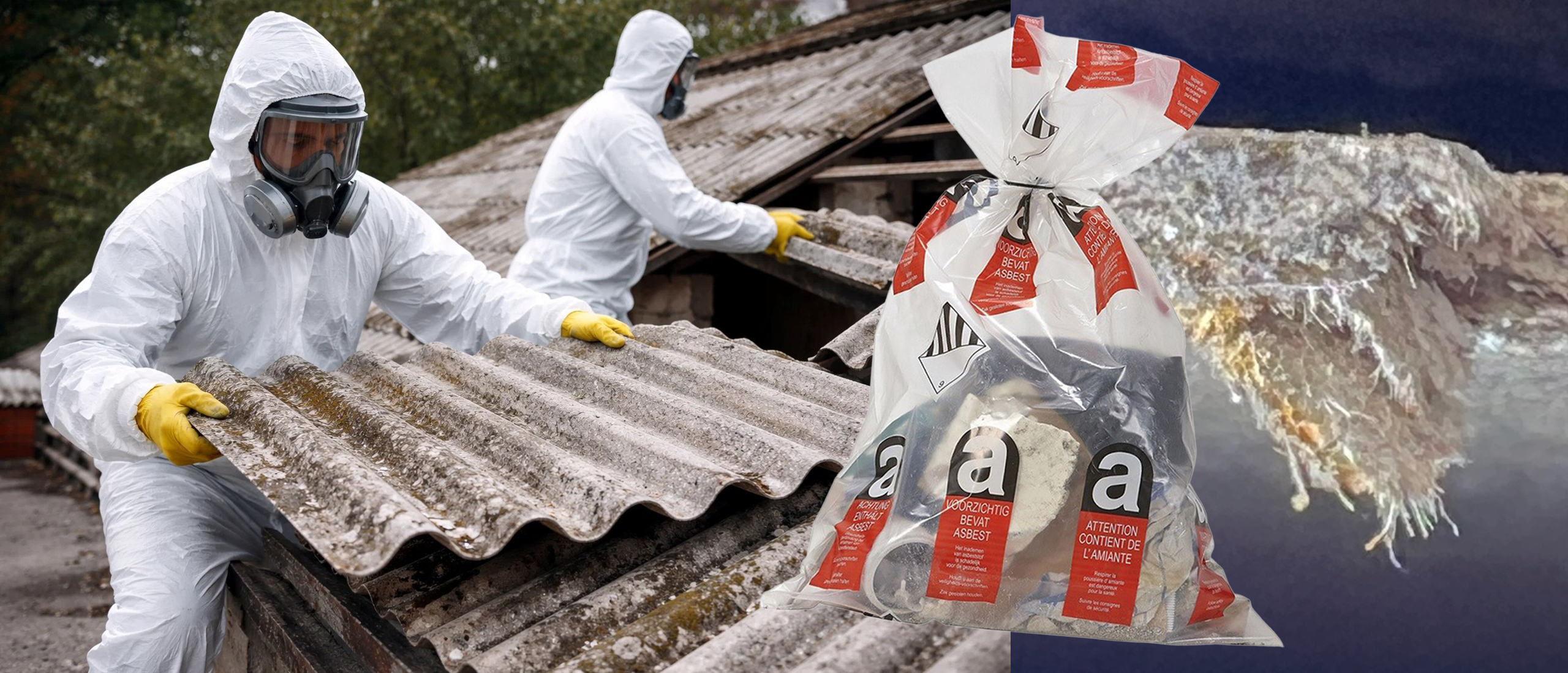 ASBEST - breek het risico, niet het materiaal