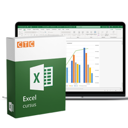 laptop met Excel Cursus bundel