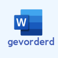 Word gevorderd cursus Word gevorderd cursus