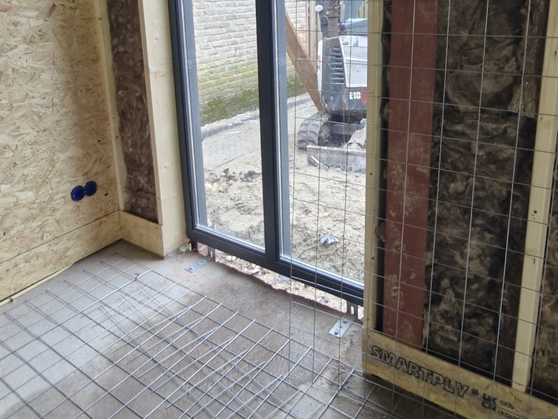 Aanbouw en isolatie in Lisse