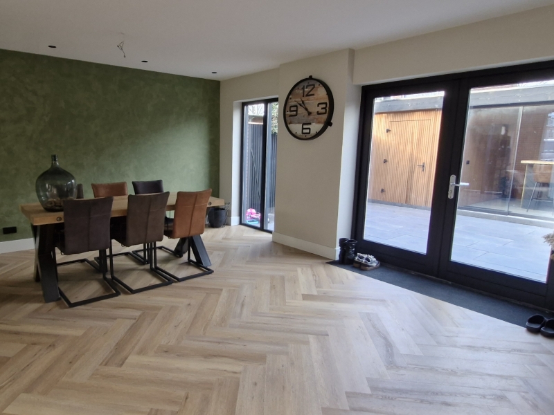 Aanbouw in Lisse klaar