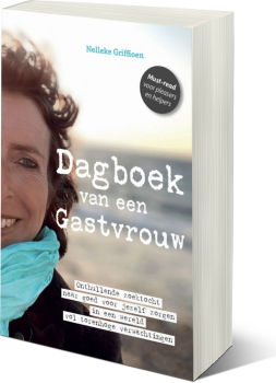 Dagboek van een Gastvrouw cover boek B&B camping hotel runnen vakantiewoningen selfcare Nelleke Griffioen