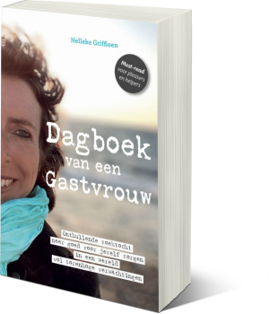 Dagboek van een Gastvrouw cover boek B&B camping hotel runnen vakantiewoningen selfcare Nelleke Griffioen