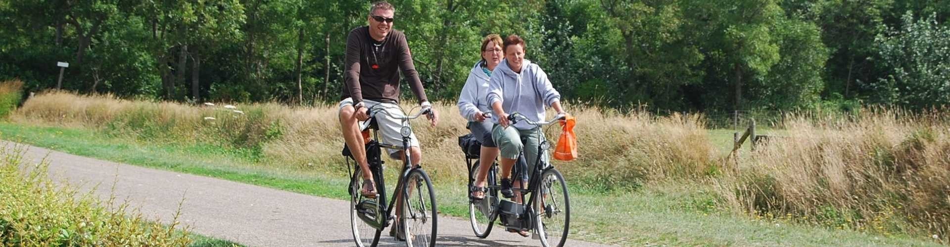 fietspuzzeltocht op texel met de tandem