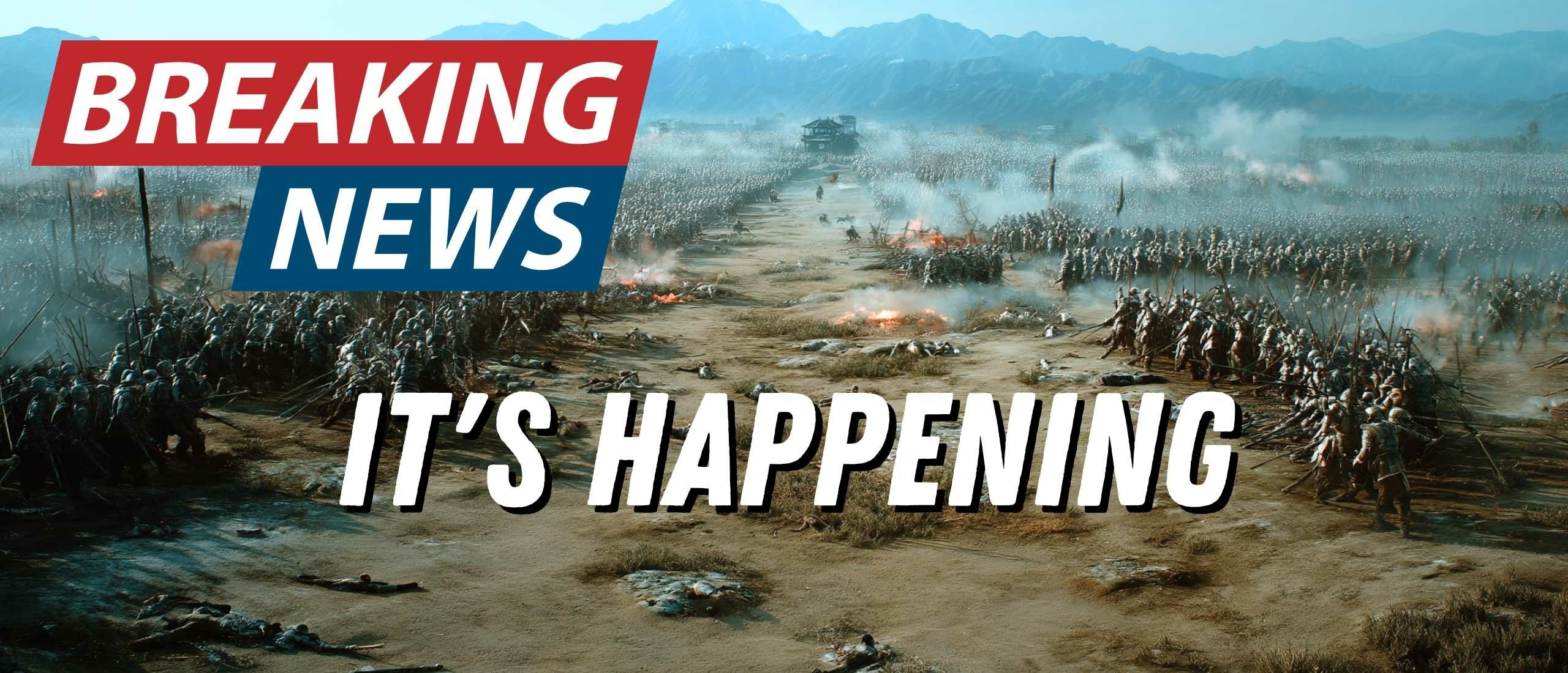 Breaking news - end times - BIBLICAL ALERT